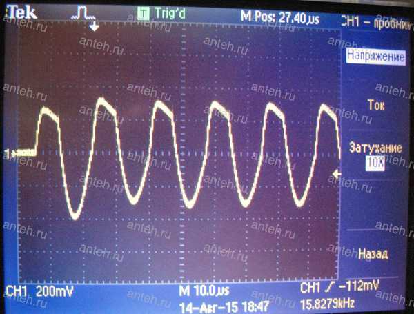 LC series resonance current oscilloscope